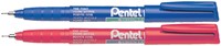 Fineliner Pentel NMF50 F rood 1 Stuk-2