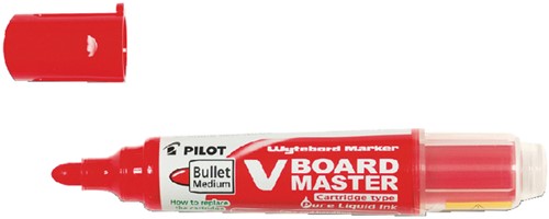 Whiteboardmarker PILOT Begreen rond M rood 1 Stuk