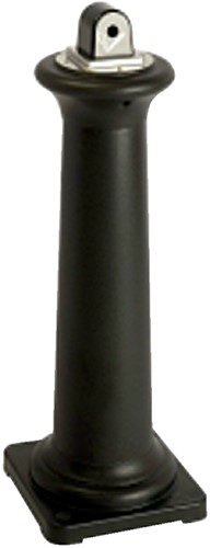 Asbak Rubbermaid Groundskeeper Tuscan zwart 1 Stuk