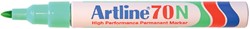 Viltstift Artline 70 rond 1.5mm groen 1 Stuk