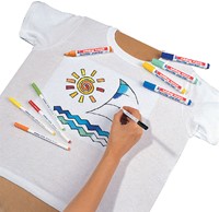 Textielmarker edding 4500 rond 2-3mm lichtblauw-3