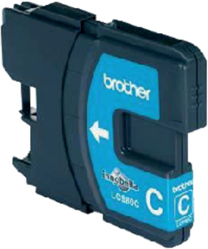 Inktcartridge Brother LC-980C blauw 1 Stuk-2