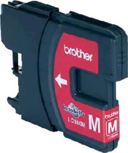 Inktcartridge Brother LC-980M rood 1 Stuk-2