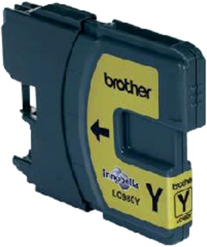 Inktcartridge Brother LC-980Y geel 1 Stuk-2
