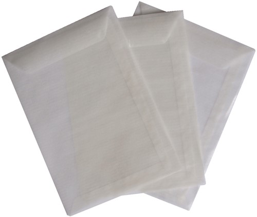 Envelop Quantore loonzak C6 114x162 50gr pergamijn 1000 Stuk