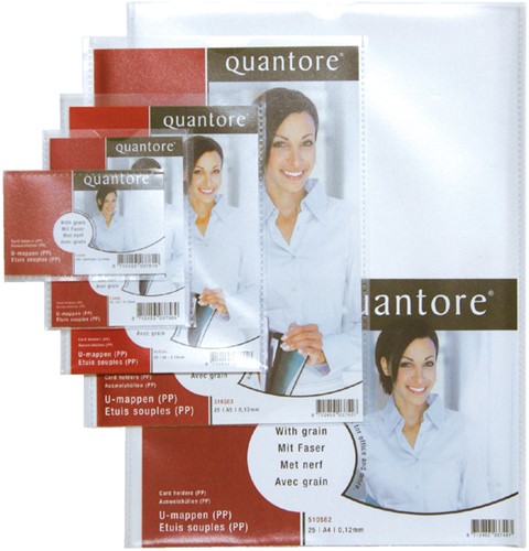 U-map Quantore A4 pp 0.12mm 25st 25 Stuk-3