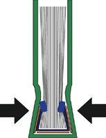 Inbindomslag Leitz 7mm soepel zwart 10 Stuk-2