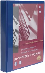 Presentatieringband Multo A4 23-rings 25mm blauw 1 Stuk