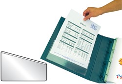 Insteektas Djois U-map 217x130mm zelfkl PP tr 5st 5 Stuk