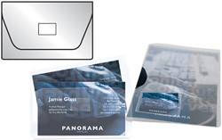 Visitekrt Djois 105x60mm zelfkl sluiting tr 10st 10 Stuk