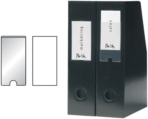 Etikethouder Djois 55x102mm zelfklevend tr 104st 104 Stuk-2