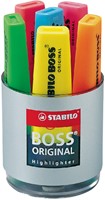 Markeerstift STABILO BOSS bureauset 70/6 6st ass 6 Stuk
