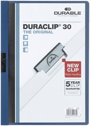 Klemmap Durable Duraclip A4 3mm 30v bl 1 Stuk
