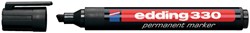 Viltstift edding 330 schuin 1-5mm zwart 1 Stuk