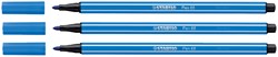 Viltstift STABILO Pen 68/41 M ultramarijn blauw 1 Stuk