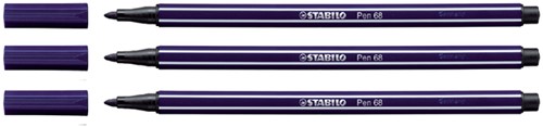 Viltstift STABILO Pen 68/22 M Pruisisch blauw 1 Stuk