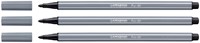 Viltstift STABILO Pen 68/96 M donkergrijs 1 Stuk