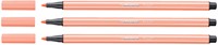 Viltstift STABILO Pen 68/26 M apricot 1 Stuk