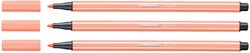 Viltstift STABILO Pen 68/26 M apricot 1 Stuk
