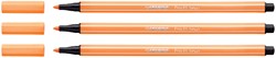Viltstift STABILO Pen 68/054 M neon oranje 1 Stuk