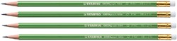 Potlood STABILO Greengraph 6004 HB met gumtop 1 Stuk