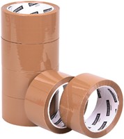 Verpakkingstape Quantore 50mmx60m pp br 6 Rol