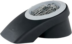 Papercliphouder Vegas incl 100 paperclips zwart 1 Stuk