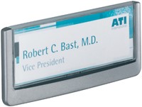 Deurbordje Durable Click sign 149x52.5mm grafiet 1 Stuk