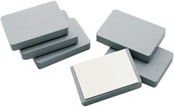 Magneet Legamaster 50x75x12mm blokmagneet 1 Stuk