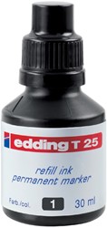 Viltstiftinkt edding T25 zwart 1 Stuk