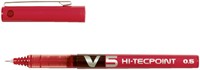Rollerpen PILOT Hi-Tecpoint BX-V5 F rood 1 Stuk