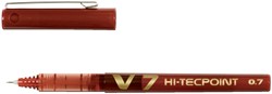 Rollerpen PILOT Hi-Tecpoint BX-V7 M rood 1 Stuk
