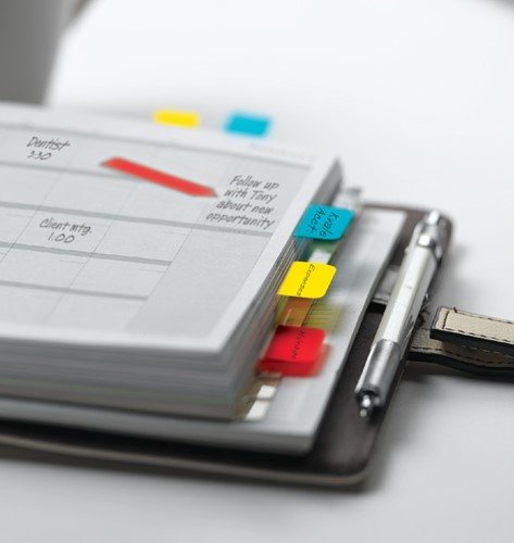 Indextabs Post-it 680 25.4x43.2mm felroze 50 Stuk-2