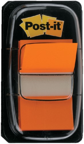 Indextabs Post-it 680 25.4x43.2mm oranje 50 Stuk