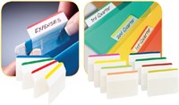 Indextabs Post-it 686A1 38x50.8mm strong gebogen assorti 24 tabs-1