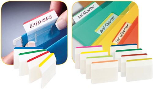 Indextabs Post-it 686A1 38x50.8mm strong geb ass 24 Stuk-1