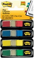Indextabs Post-it 6834 11.9x4.1mm assorti 140 Stuk