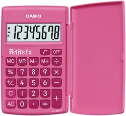 Rekenmachine Casio basisschool roze 1 Stuk