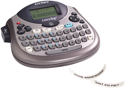 Labelprinter Dymo LetraTag 100T draagbaar azerty 12mm zilver-2