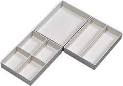 Inzetbak Djois halfhoog 30x122x168mm 1-vaks gs 1 Stuk