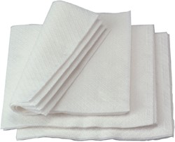 Servet IEZZY 33x33cm 1 laag wit 60770 500 Vel