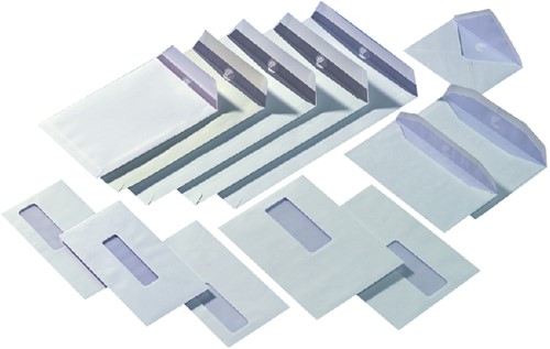 Envelop Quantore venster C5 vr40 80gr wt 500 Stuk-3