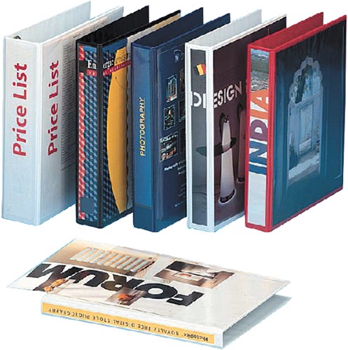 Ringband Ess panorama A4 4-rings D-mech 52mm wit 1 Stuk-2