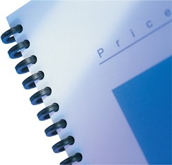 Bindrug GBC 12mm 34rings A4 zwart 50 Stuk