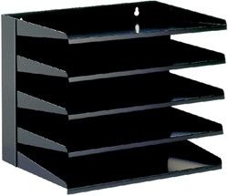 Sorteerrek VepaBins 5dlg zwart 1 Stuk