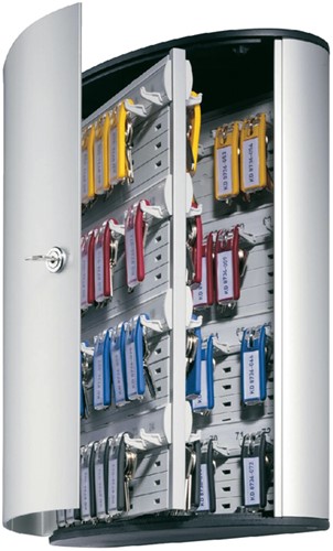 Sleutelkast Durable 72 haken 302x400x118mm 1 Stuk