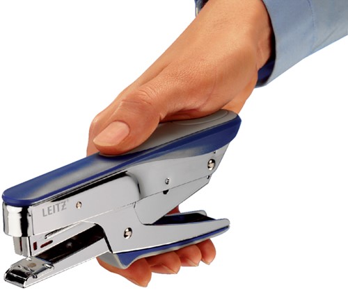 Niettang Leitz bovenlaadmodel P2 15 vel blauw 1 Stuk-2