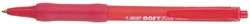 Balpen Bic soft feel clic M rood 1 Stuk