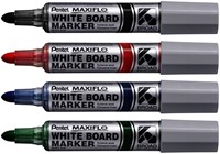 Whiteboardmarker Pentel MWL5M 3mm zwart 1 Stuk-3
