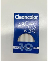 SCHOOLBORD KRIJT ANTI-DUST WIT PAK Á 10ST PAK à 10 STUKS